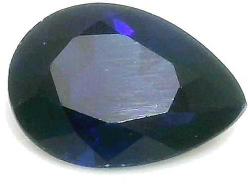 0.63 carat BLUE Pear Safyras (1)