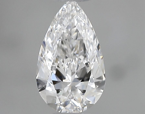 0.3 carat D-VS1 Natūralus Pear Deimantas (1)