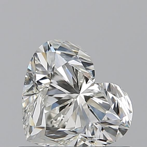 0.69 carat I-VS1 Natūralus Heart Deimantas (1)