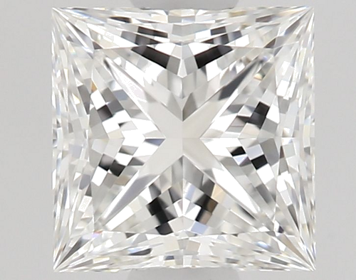0.5 carat F-FL Natūralus Princess Deimantas (1)