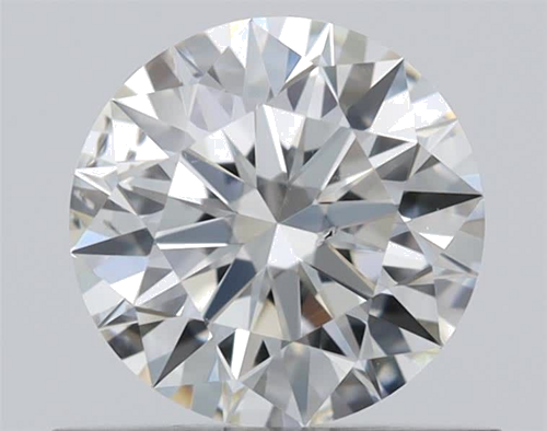 0.58 carat I-SI1 Excellent cut Natūralus Round Deimantas (1)