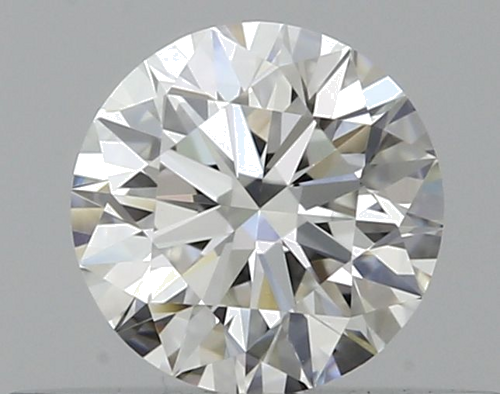 0.32 carat F-VVS1 Excellent cut Natūralus Round Deimantas (1)