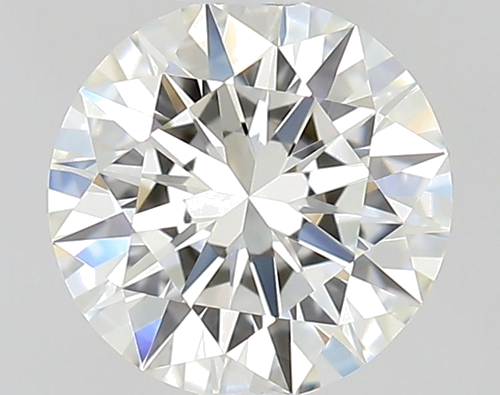 0.52 carat H-IF Excellent cut Natūralus Round Deimantas (1)
