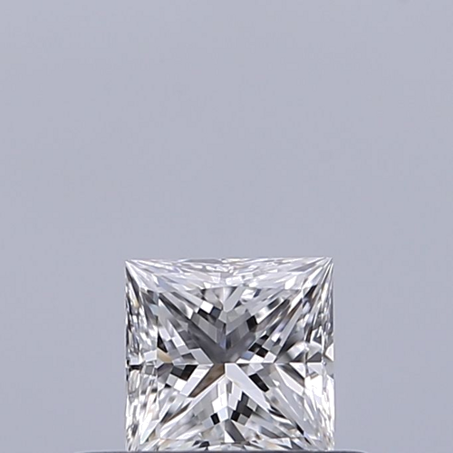 0.3 carat D-VVS2 Natūralus Princess Deimantas (1)