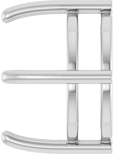 14K White 10 mm Round Cabochon Pendant Mounting (3)