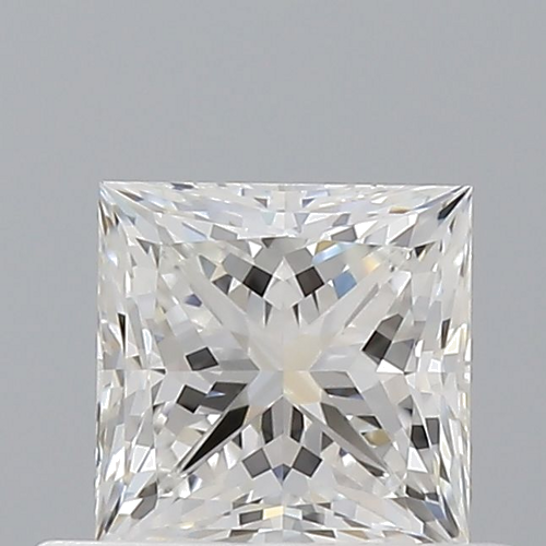 0.56 carat F-VVS2 Natūralus Princess Deimantas (1)