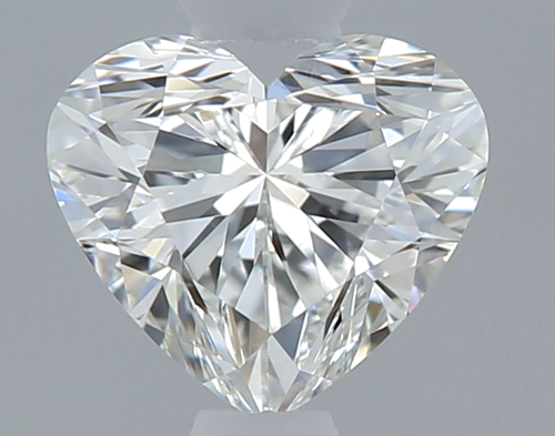 0.4 carat H-VVS1 Natūralus Heart Deimantas (1)
