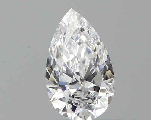 0.46 carat D-VVS1 Natūralus Pear Deimantas (1)