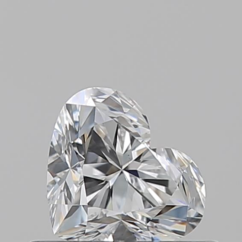 0.5 carat E-VS1 Natūralus Heart Deimantas (1)