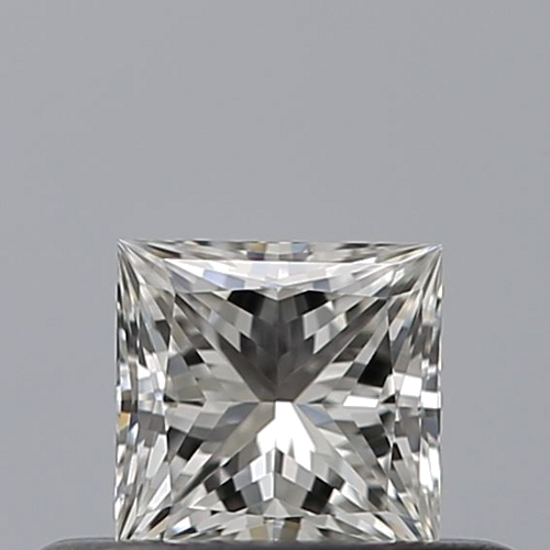 0.32 carat F-VVS1 Natūralus Princess Deimantas (1)