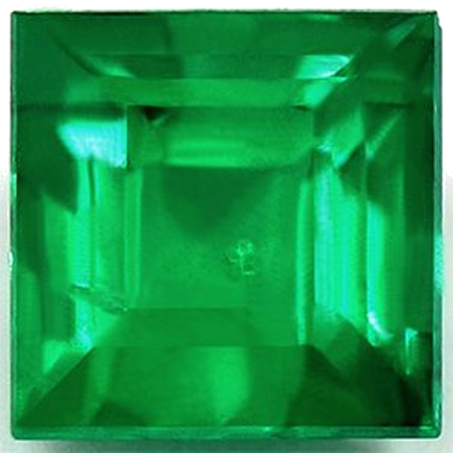 0.69 carat GREEN Square Smaragdas (1)