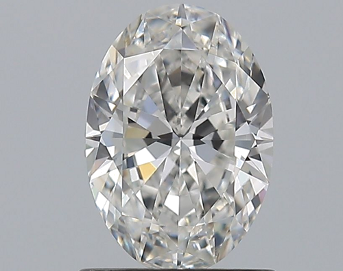 1.0 carat F-VS2 Natūralus Oval Deimantas (1)