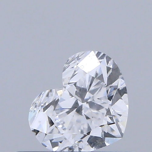 0.4 carat D-SI1 Natūralus Heart Deimantas (1)