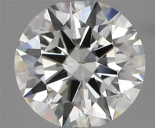 2.01 carat I-SI1 Excellent cut Natūralus Round Deimantas (1)