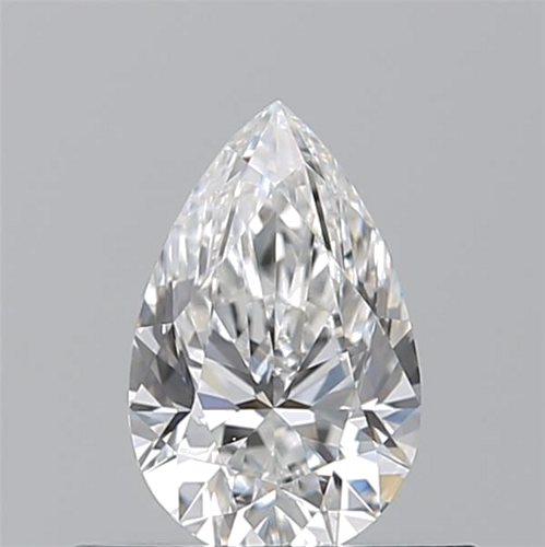 0.5 carat E-VS1 Natūralus Pear Deimantas (1)