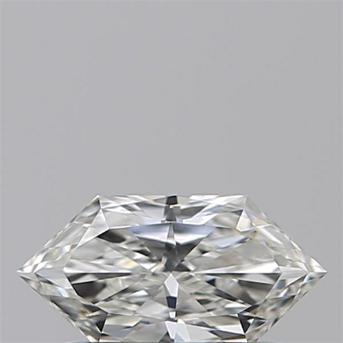 0.37 carat G-VVS2 Natūralus Hexagonal Deimantas (1)