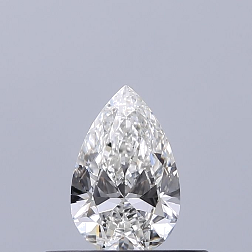 0.3 carat G-VVS1 Natūralus Pear Deimantas (1)