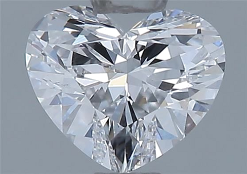 0.52 carat D-VS2 Natūralus Heart Deimantas (1)