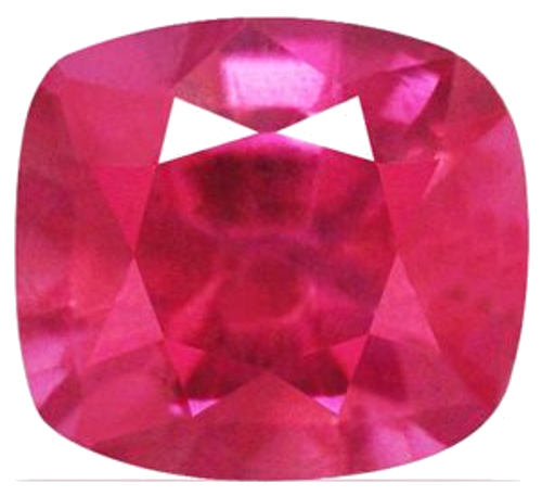 0.43 carat RED Cushion Rubinas (1)