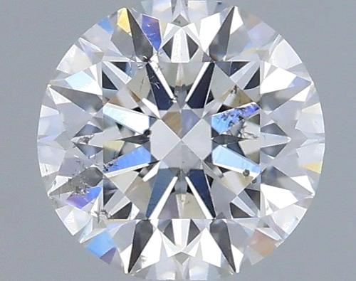 0.61 carat G-SI2 Excellent cut Natūralus Round Deimantas (1)