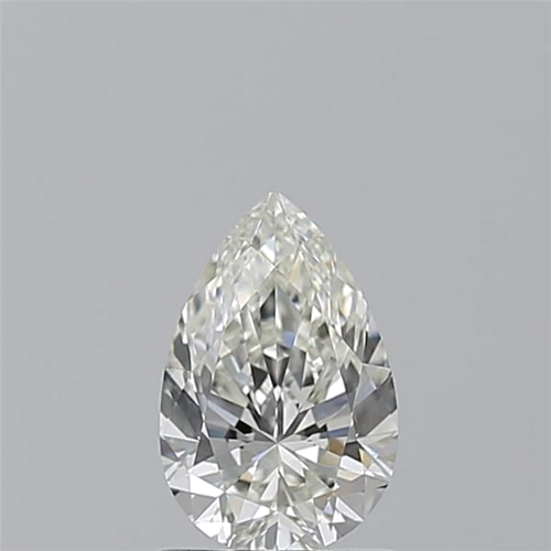1.0 carat I-VVS2 Natūralus Pear Deimantas (1)