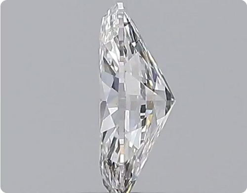 0.4 carat F-SI1 Natūralus Oval Deimantas (1)