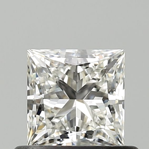 0.59 carat H-VVS2 Natūralus Princess Deimantas (1)