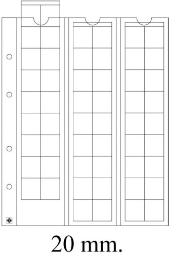 Пликове за монети Optima (4)