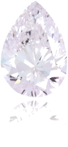 0.19 carat Faint Pink-SI2 Natūralus Pear Deimantas (1)