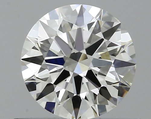 0.5 carat H-VVS2 Excellent cut Natūralus Round Deimantas (1)