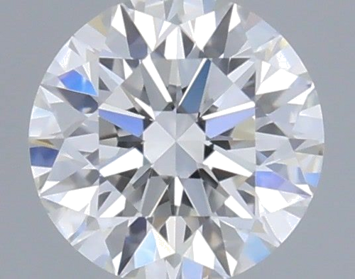 0.18 carat F-VVS1 Excellent cut Natūralus Round Deimantas (1)