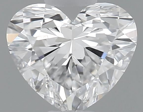 0.32 carat D-VS1 Natūralus Heart Deimantas (1)