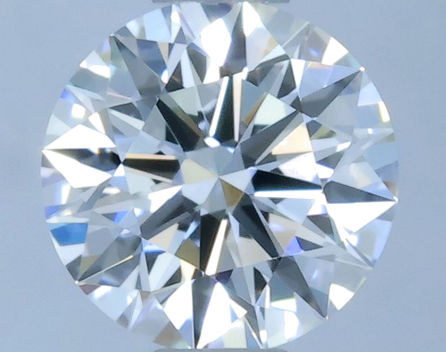 0.54 carat F-VVS1 Excellent cut Natūralus Round Deimantas (1)