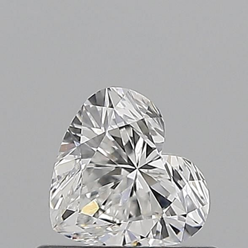 0.5 carat E-VS2 Natūralus Heart Deimantas (1)