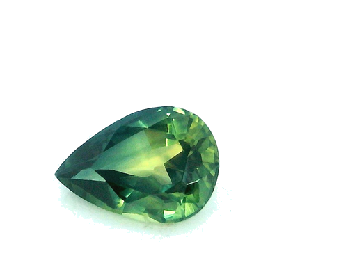 0.68 carat GREEN Pear Safyras (1)
