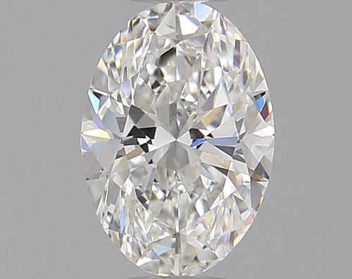 0.5 carat F-VVS1 Natūralus Oval Deimantas (1)