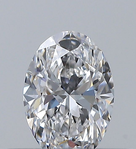 0.3 carat E-VVS2 Natūralus Oval Deimantas (1)