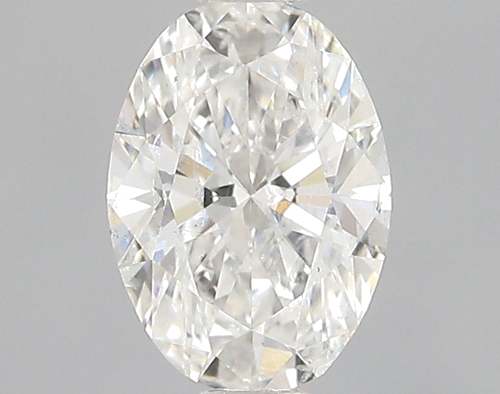 0.42 carat F-SI1 Natūralus Oval Deimantas (1)