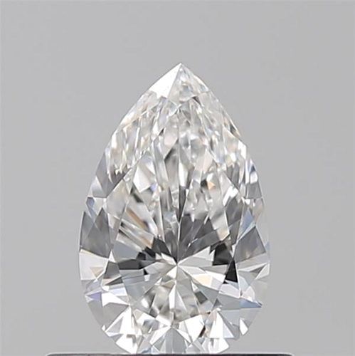 0.5 carat F-IF Natūralus Pear Deimantas (1)