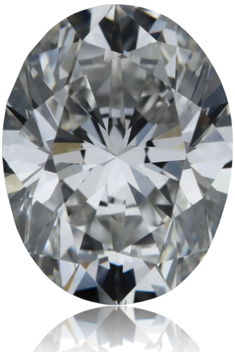 0.53 carat F-VS1 Natūralus Oval Deimantas (1)