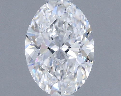 0.5 carat F-VVS2 Natūralus Oval Deimantas (1)