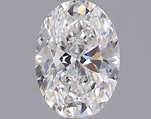 0.5 carat F-VVS1 Natūralus Oval Deimantas (1)