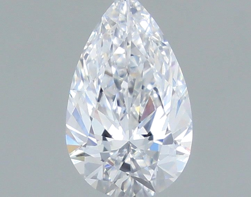 0.4 carat D-VVS1 Natūralus Pear Deimantas (1)