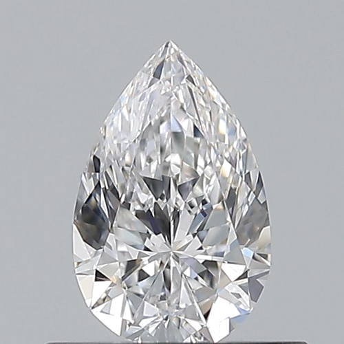 0.5 carat E-VS1 Natūralus Pear Deimantas (1)