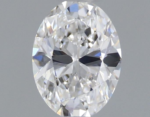 0.41 carat F-VVS2 Natūralus Oval Deimantas (1)