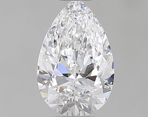 0.38 carat D-VS1 Natūralus Pear Deimantas (1)