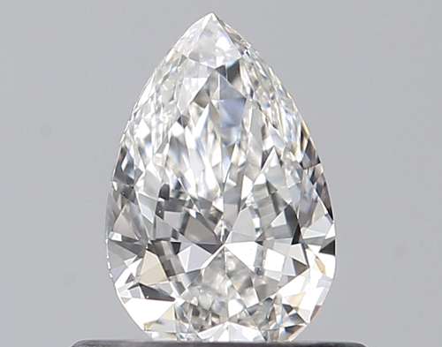 0.5 carat F-VS1 Natūralus Pear Deimantas (1)