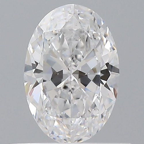 0.5 carat D-VS2 Natūralus Oval Deimantas (1)