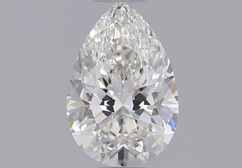 0.7 carat H-VVS1 Natūralus Pear Deimantas (1)