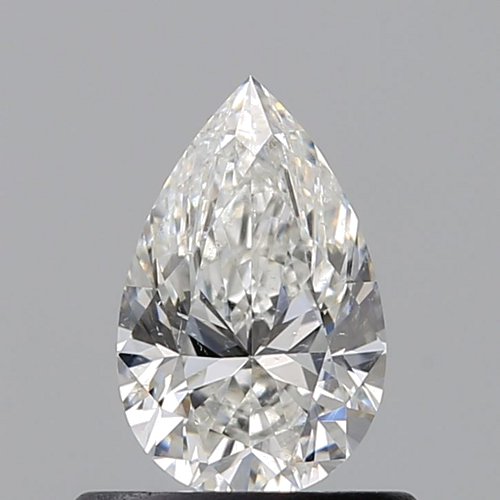 0.6 carat H-SI2 Natūralus Pear Deimantas (1)